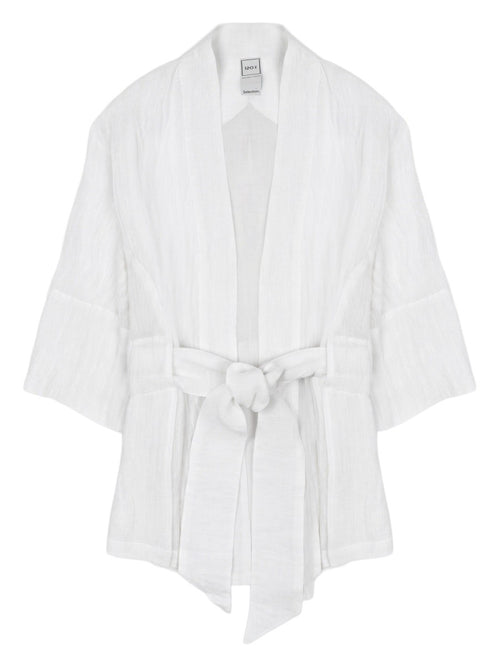 GIACCA KIMONO IN LINO