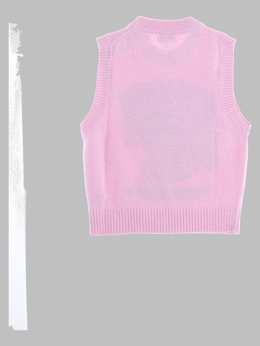 Gilet in Maglia con Logo 2