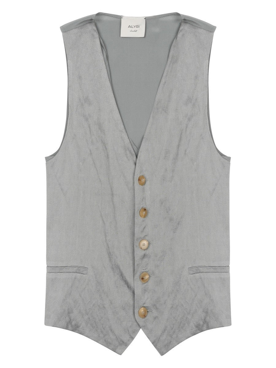 GILET IN SETA