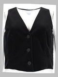 Gilet in Velluto Liscio