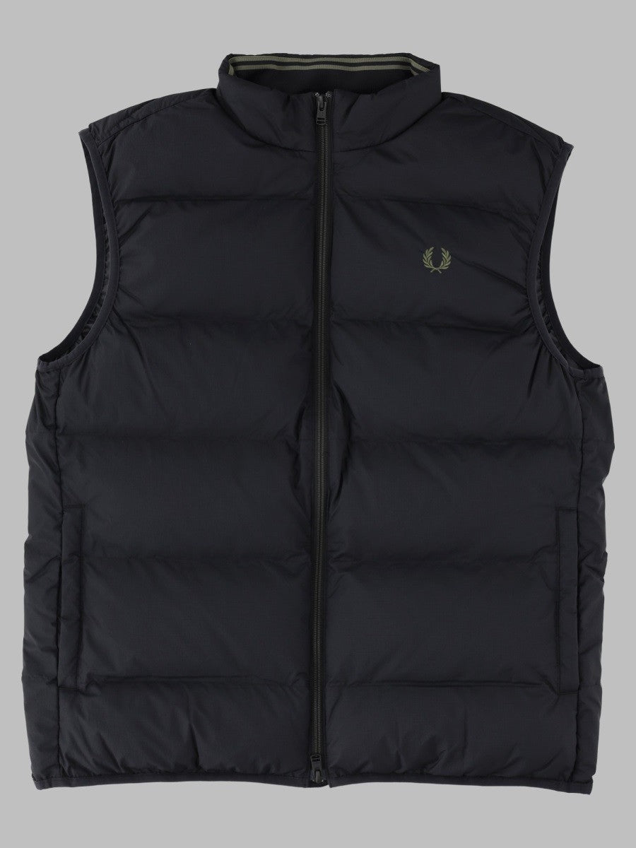 Gilet Trapuntato con Logo