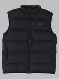 Gilet Trapuntato con Logo