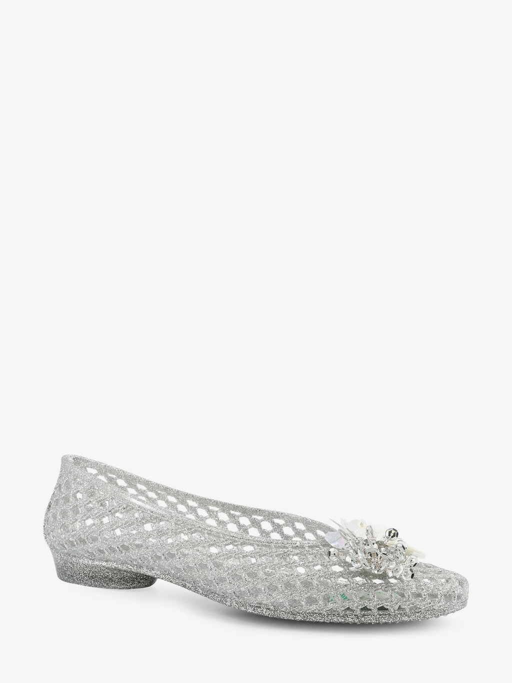 Glitter PVC ballerinas 2