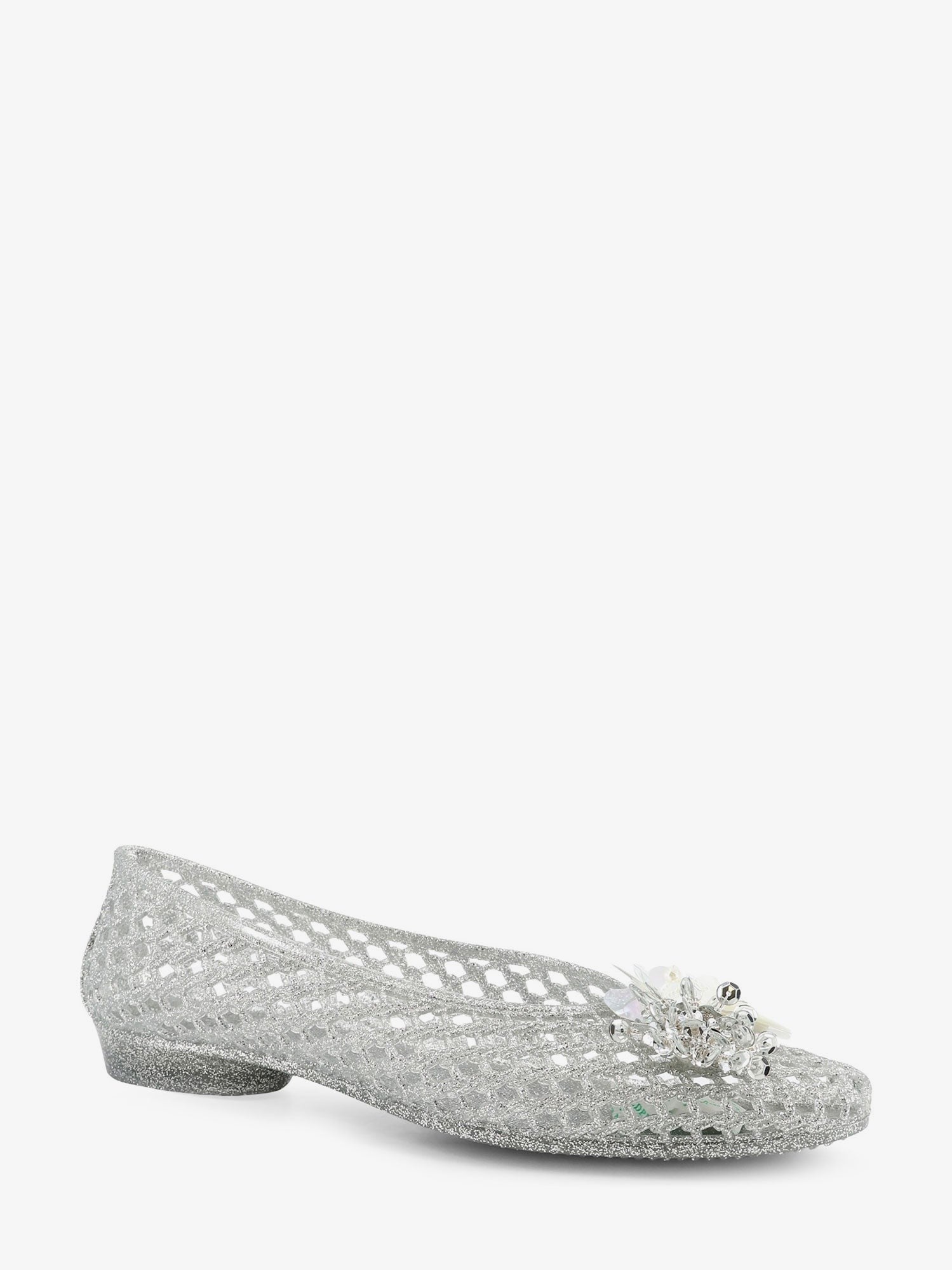 Glitter PVC ballerinas 2