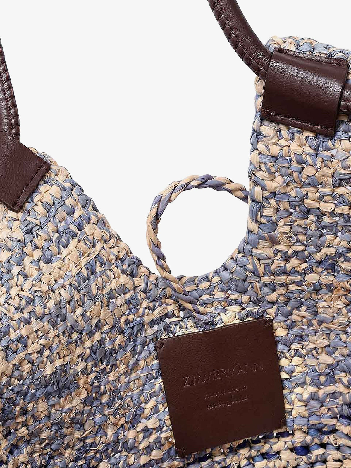 Goldentime raffia handbag 5