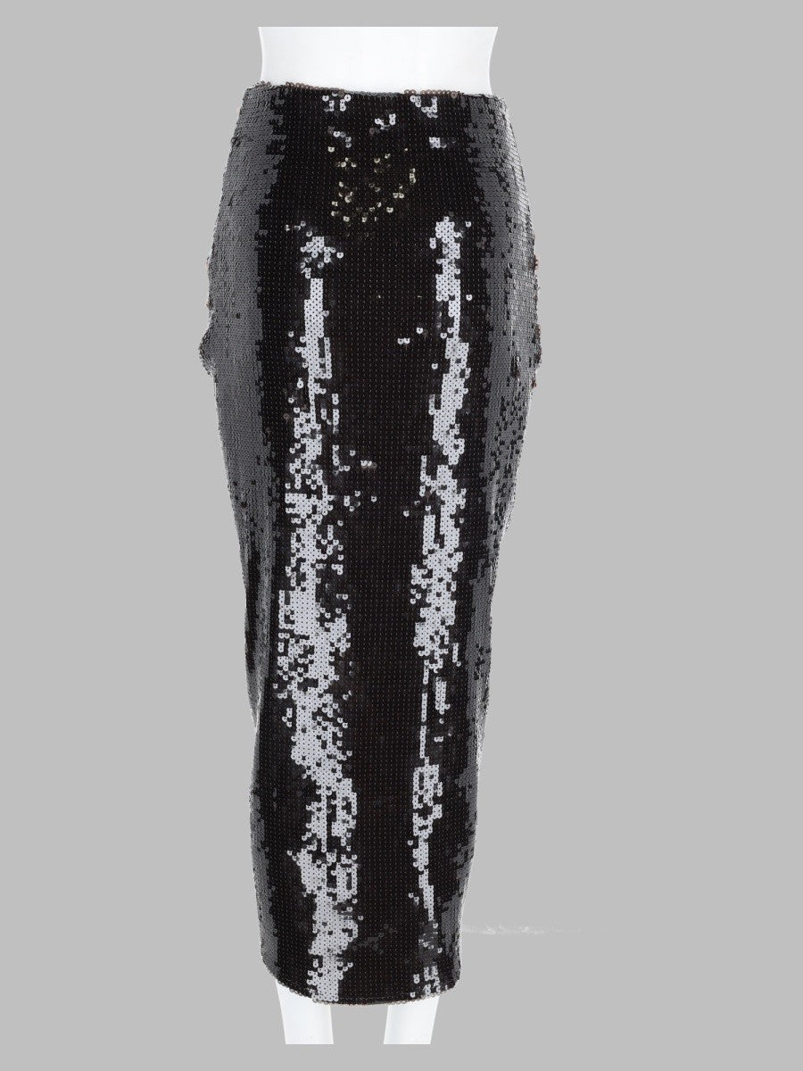 Gonna Annodata con Paillettes 2