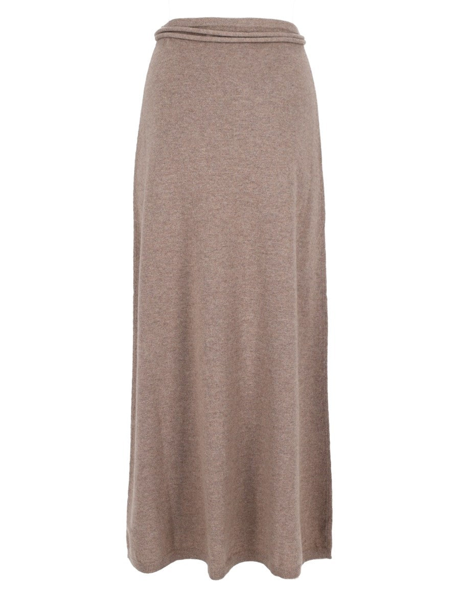 Gonna Lunga "Oggi" In Filato Di Cashmere 2