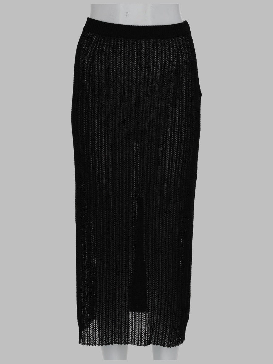GONNA MIDI IN MAGLIA A COSTE