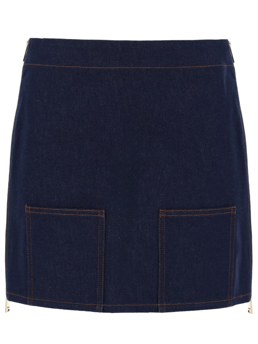 GONNA MINI IN DENIM FF