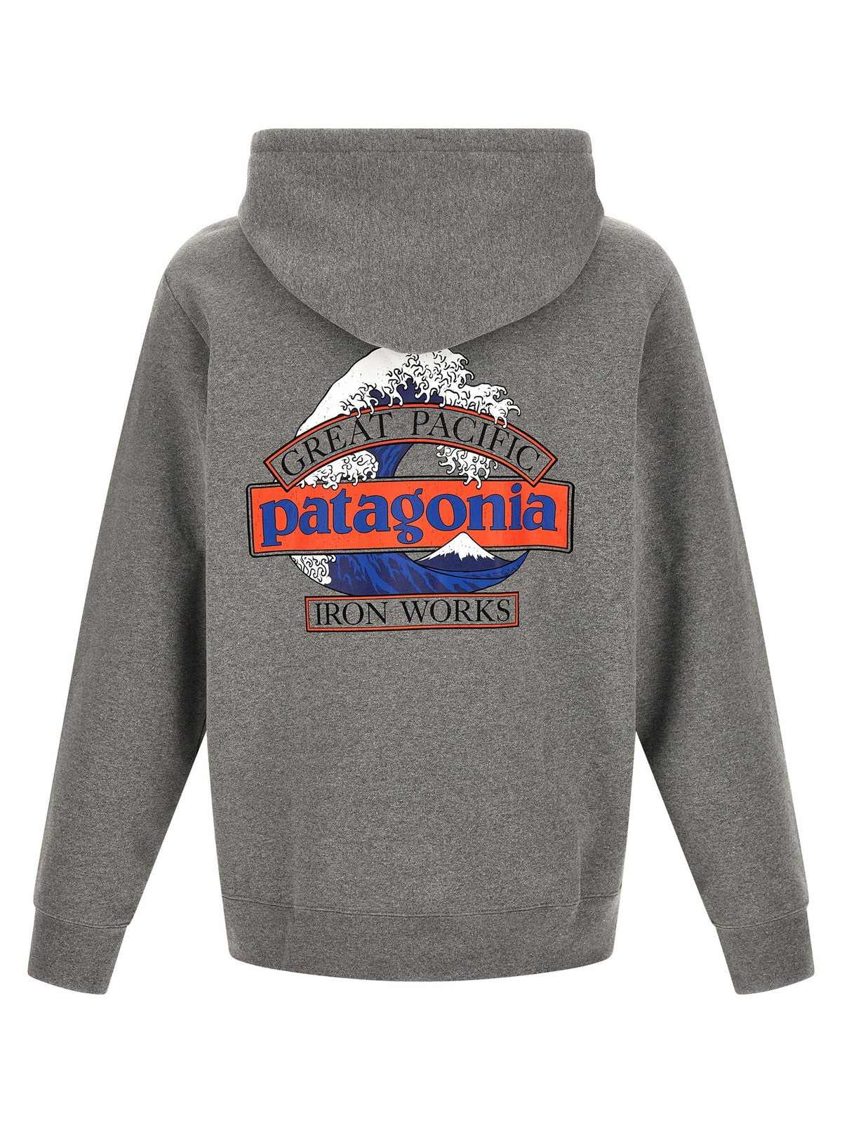 'Great Waves' print hoodie 2