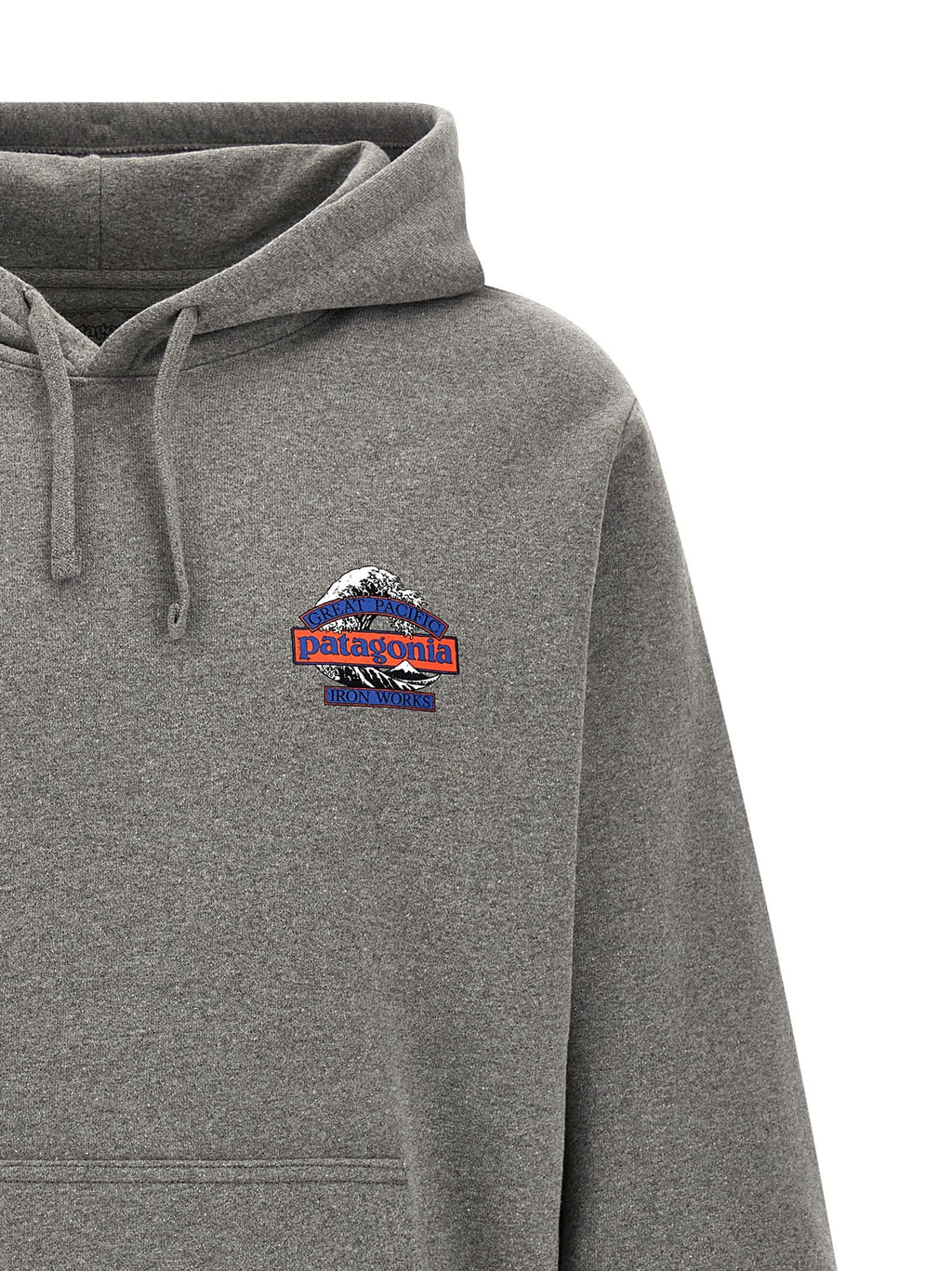 'Great Waves' print hoodie 3