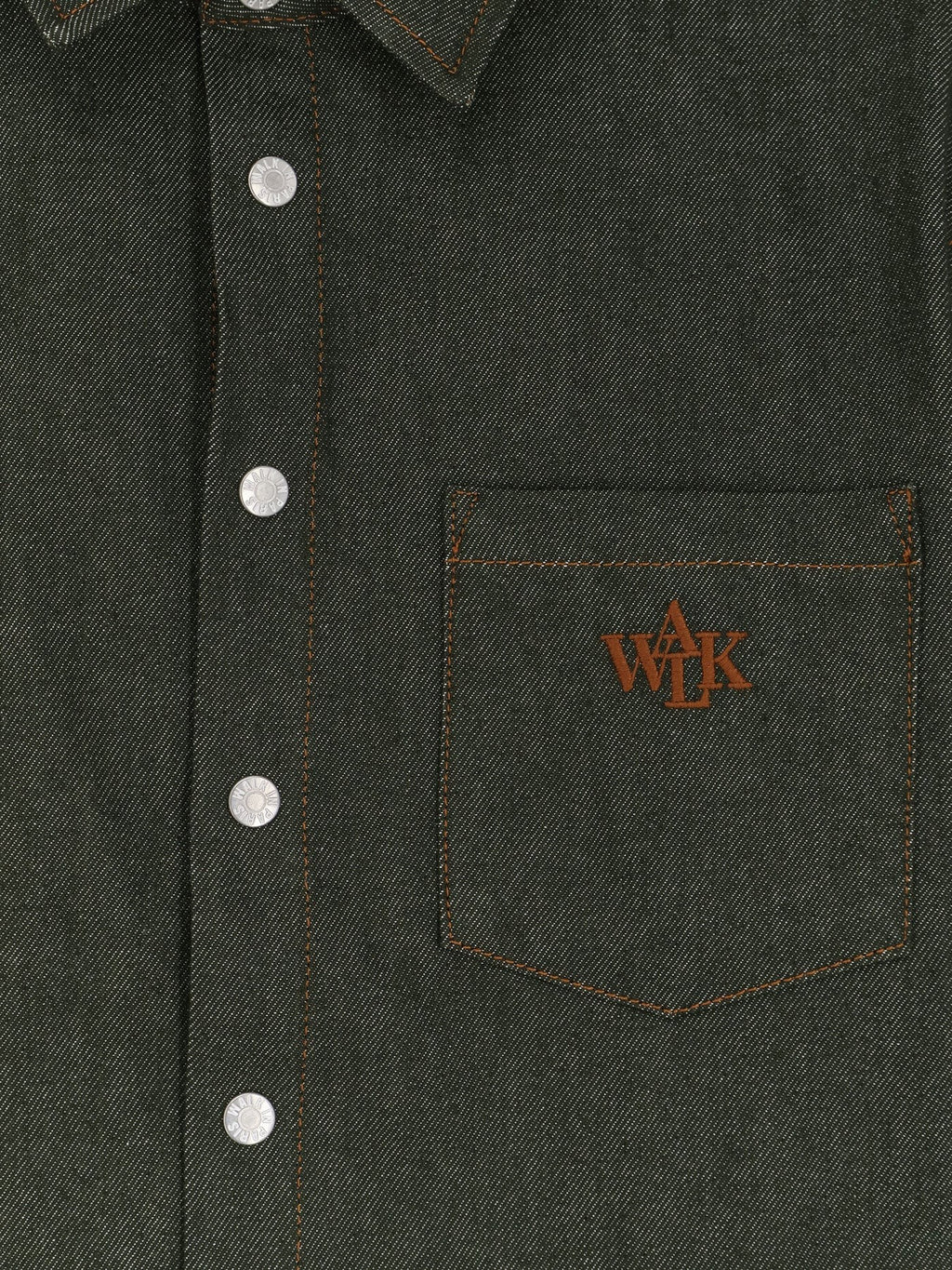 Green Denim Shirt 3
