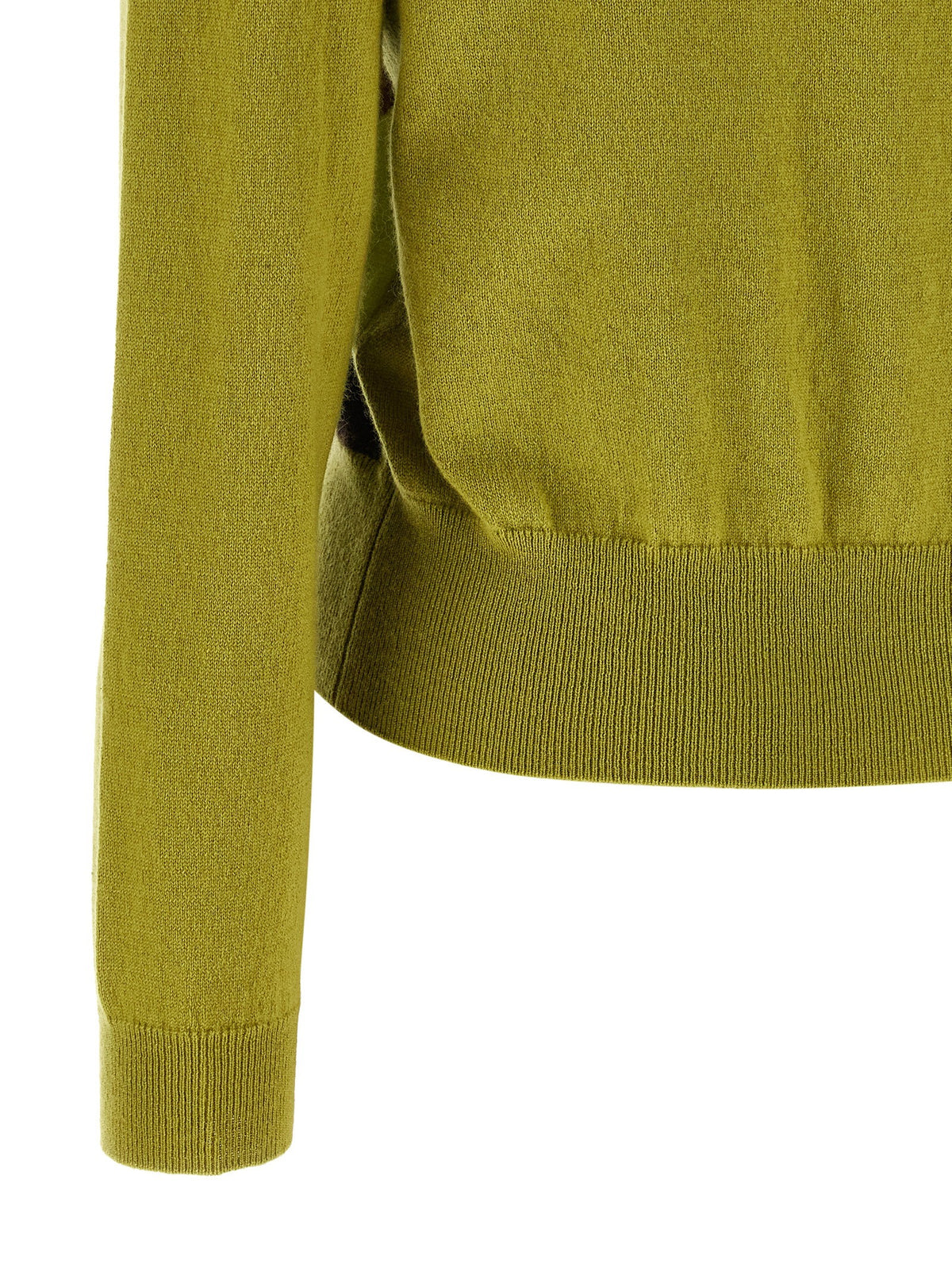 Green 'Diamond' sweater 4