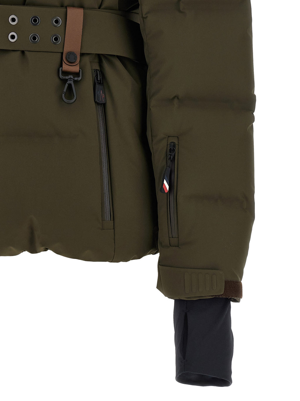 Green 'Sioule' ski down jacket 5