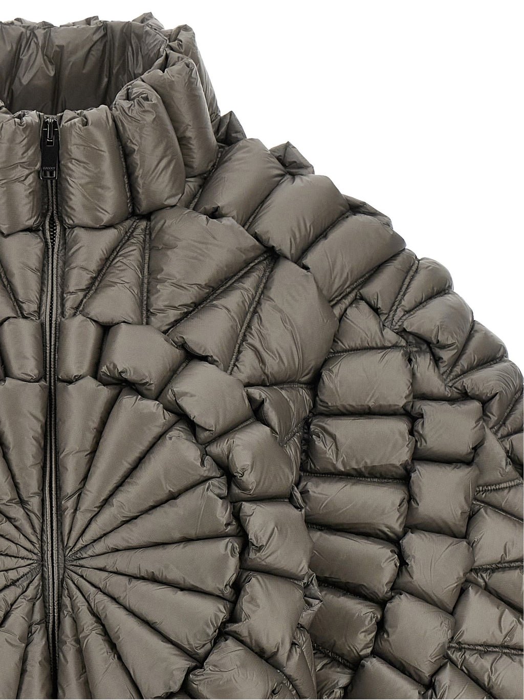 Grey 3D down jacket 3
