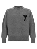 Grey 'Ami de Coeur' sweater