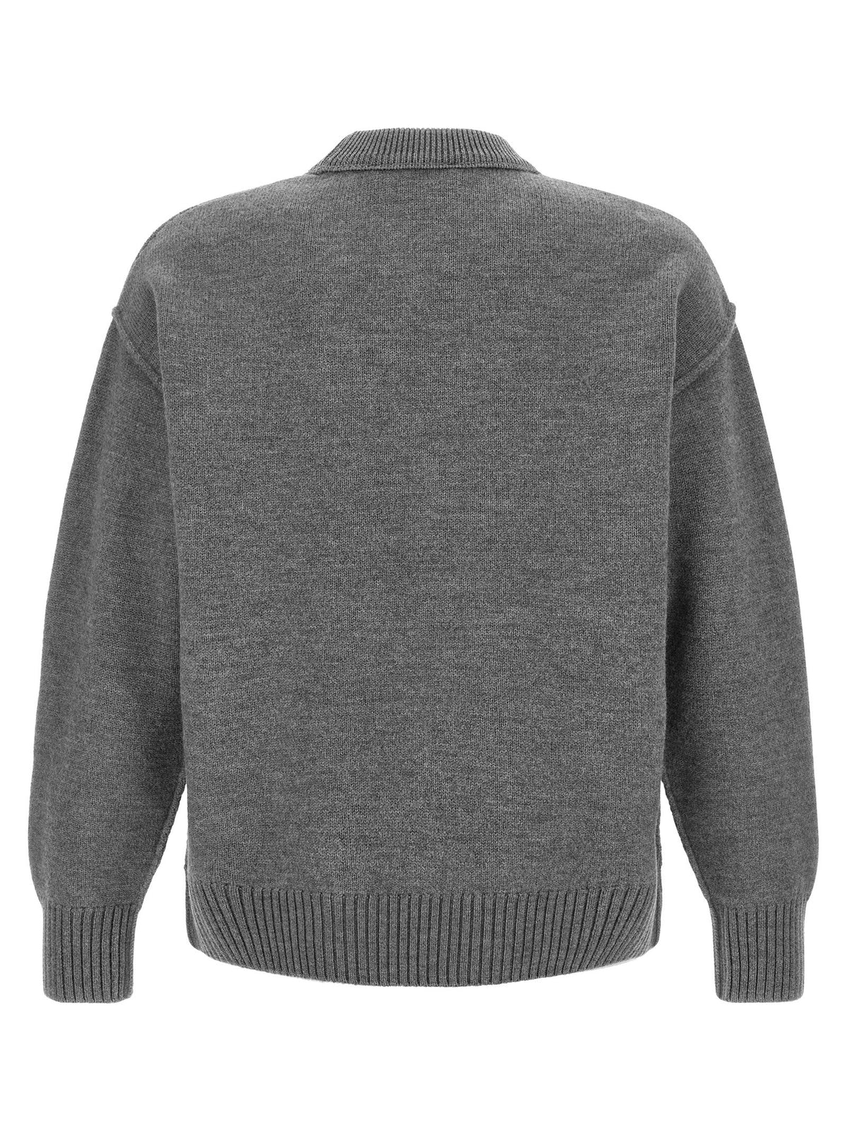 Grey 'Ami de Coeur' sweater 2