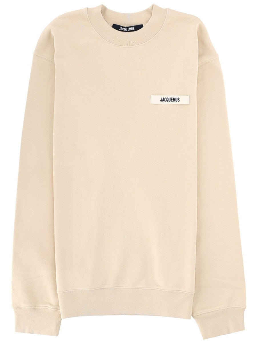 GROSGRAIN LOGO SWEATSHIRT