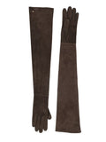 Guanti Lunghi In Suede