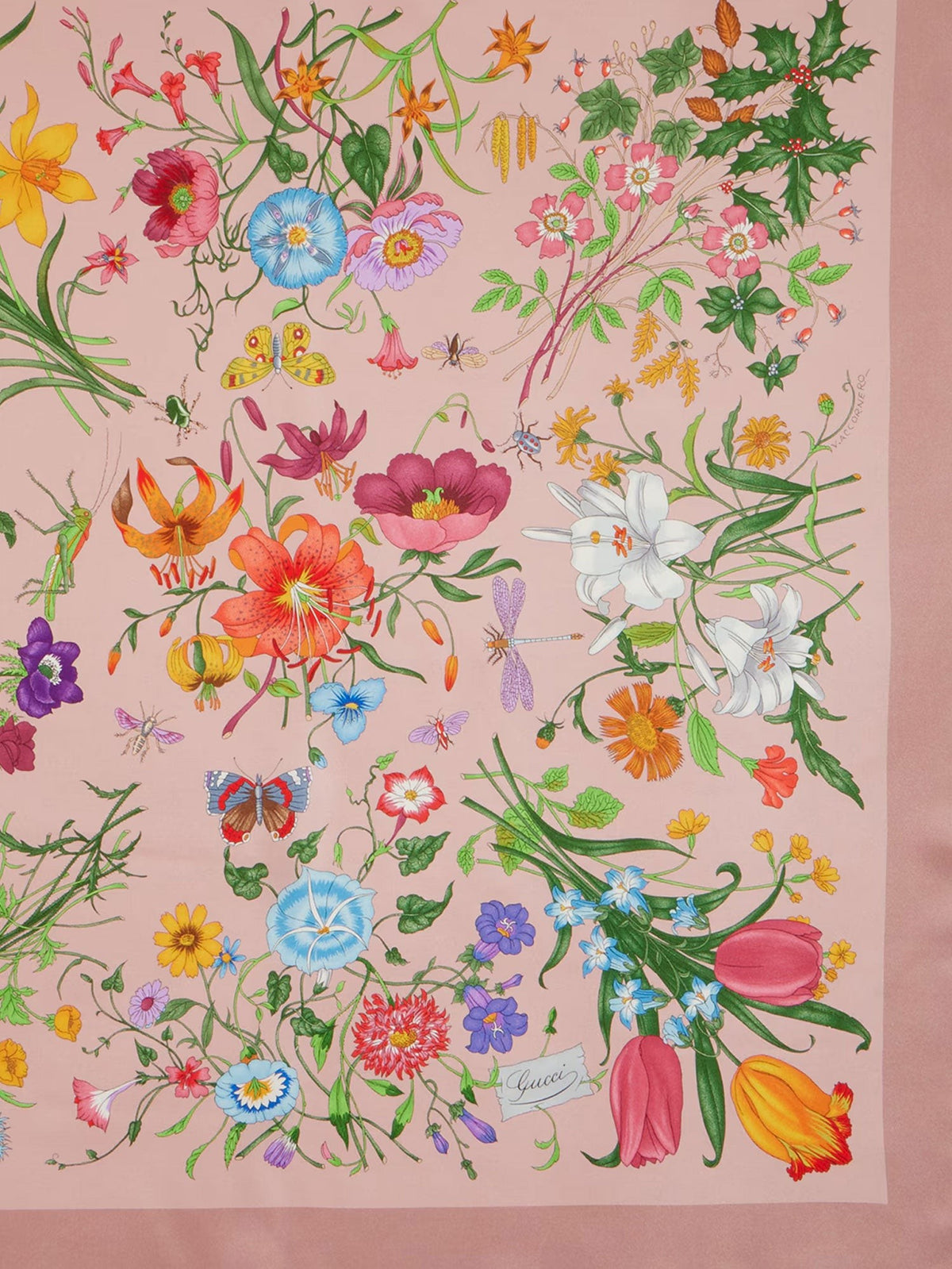 Gucci Flora silk foulard 2