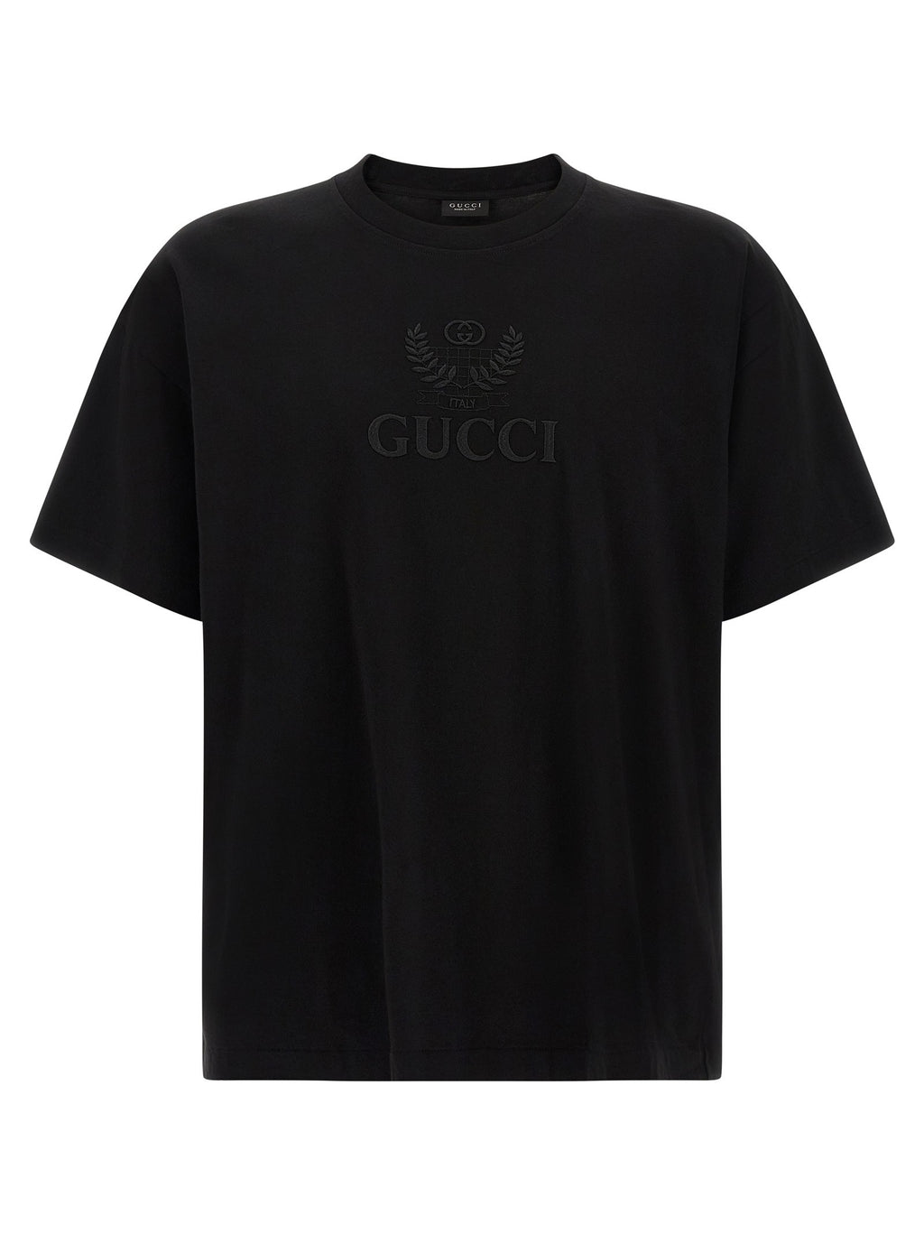 'Gucci Incrocio GG' embroidered T-shirt