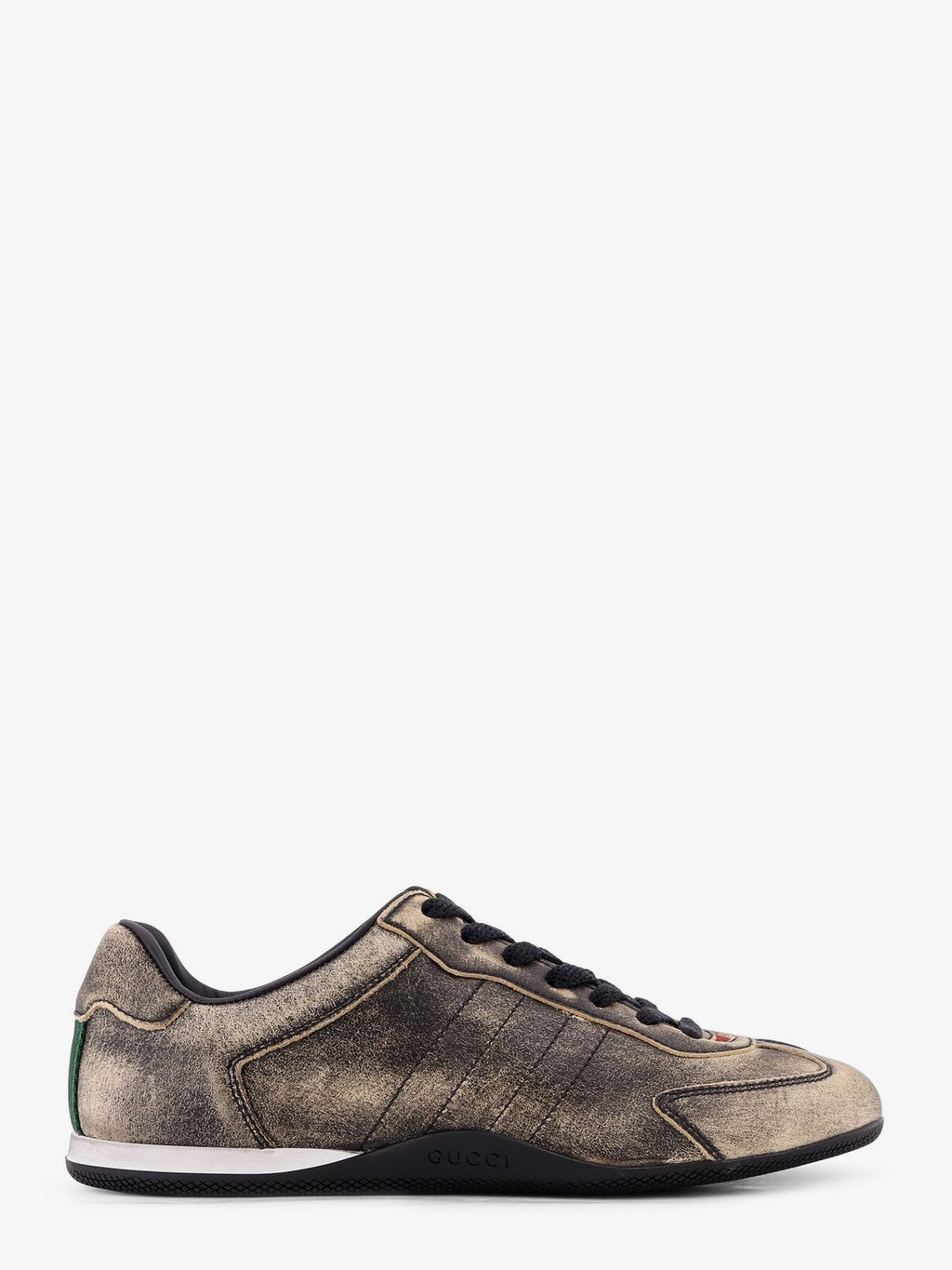 Gucci Shift délavé leather sneakers