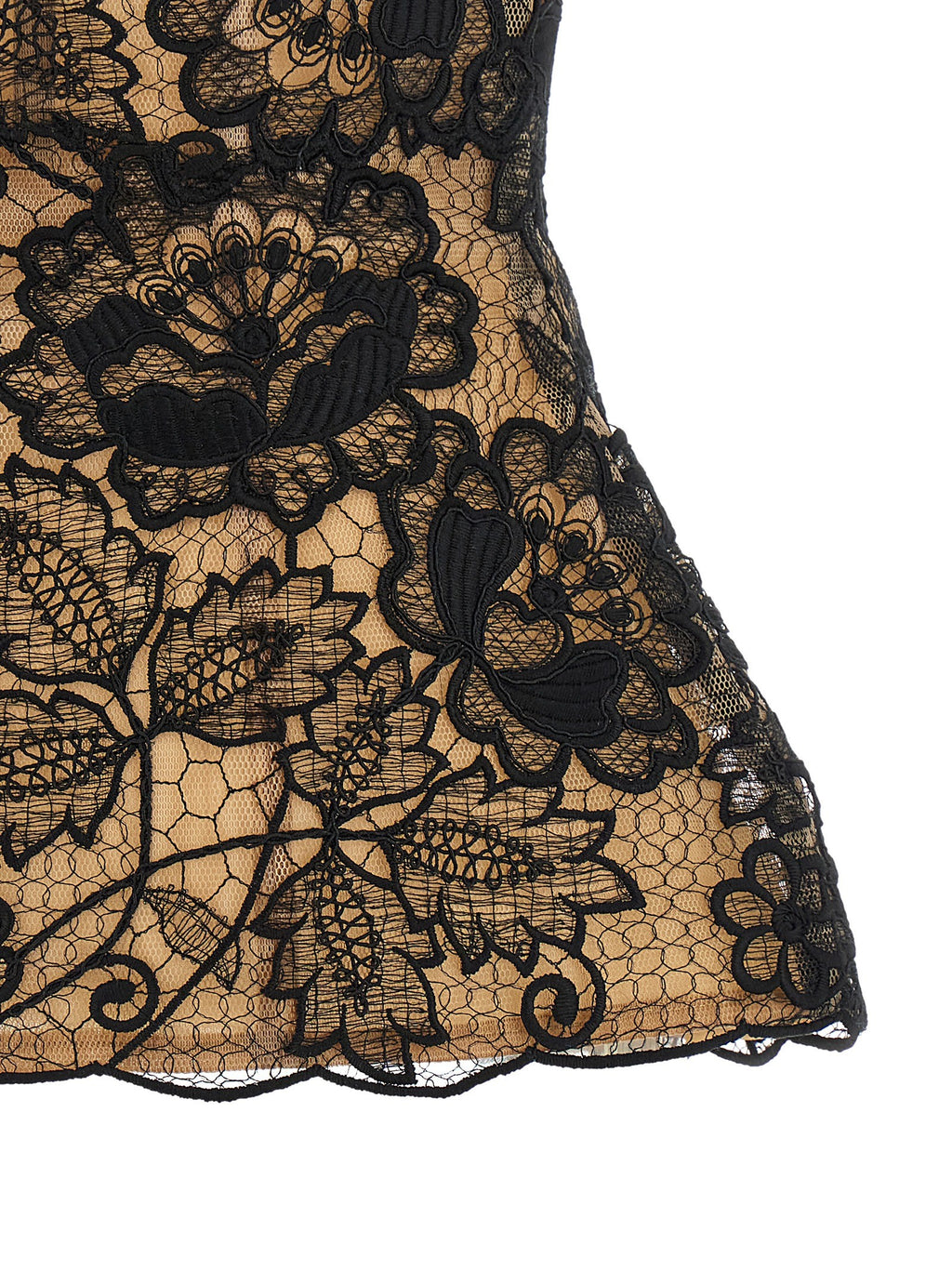 Guipure lace corset 4