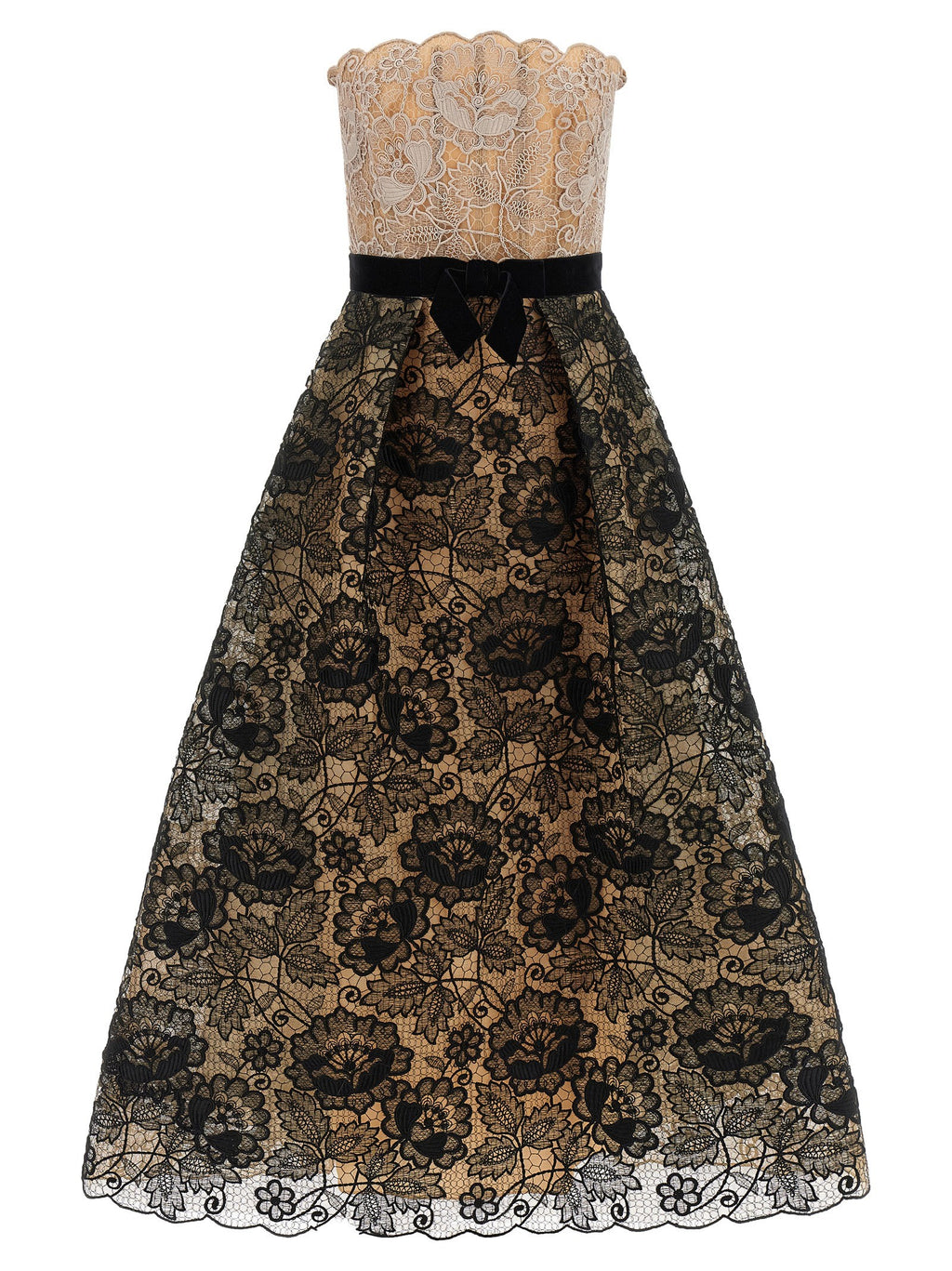 Guipure lace dress