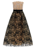 Guipure lace dress