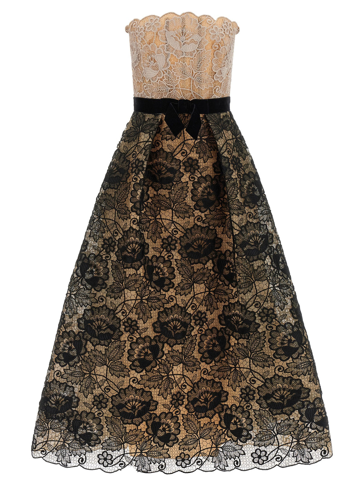 Guipure lace dress