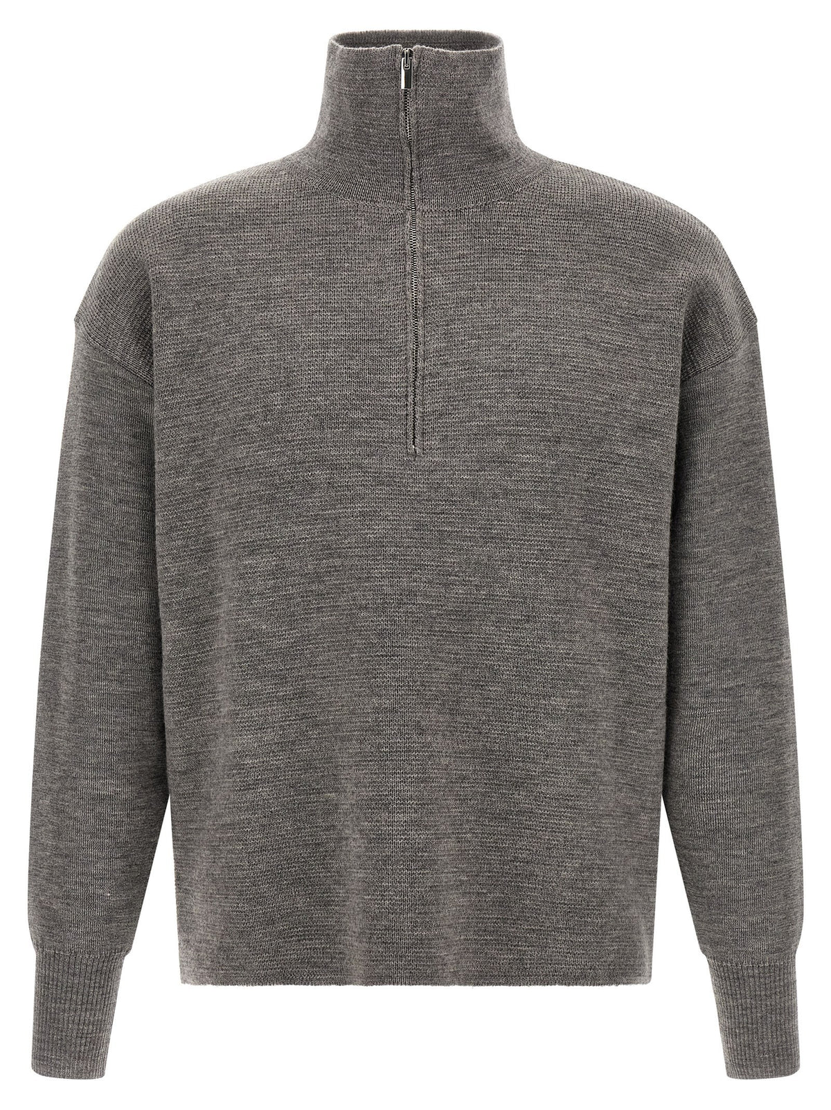 Half-zip sweater