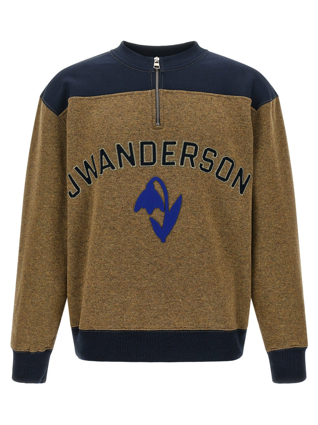Half-zip sweatshirt