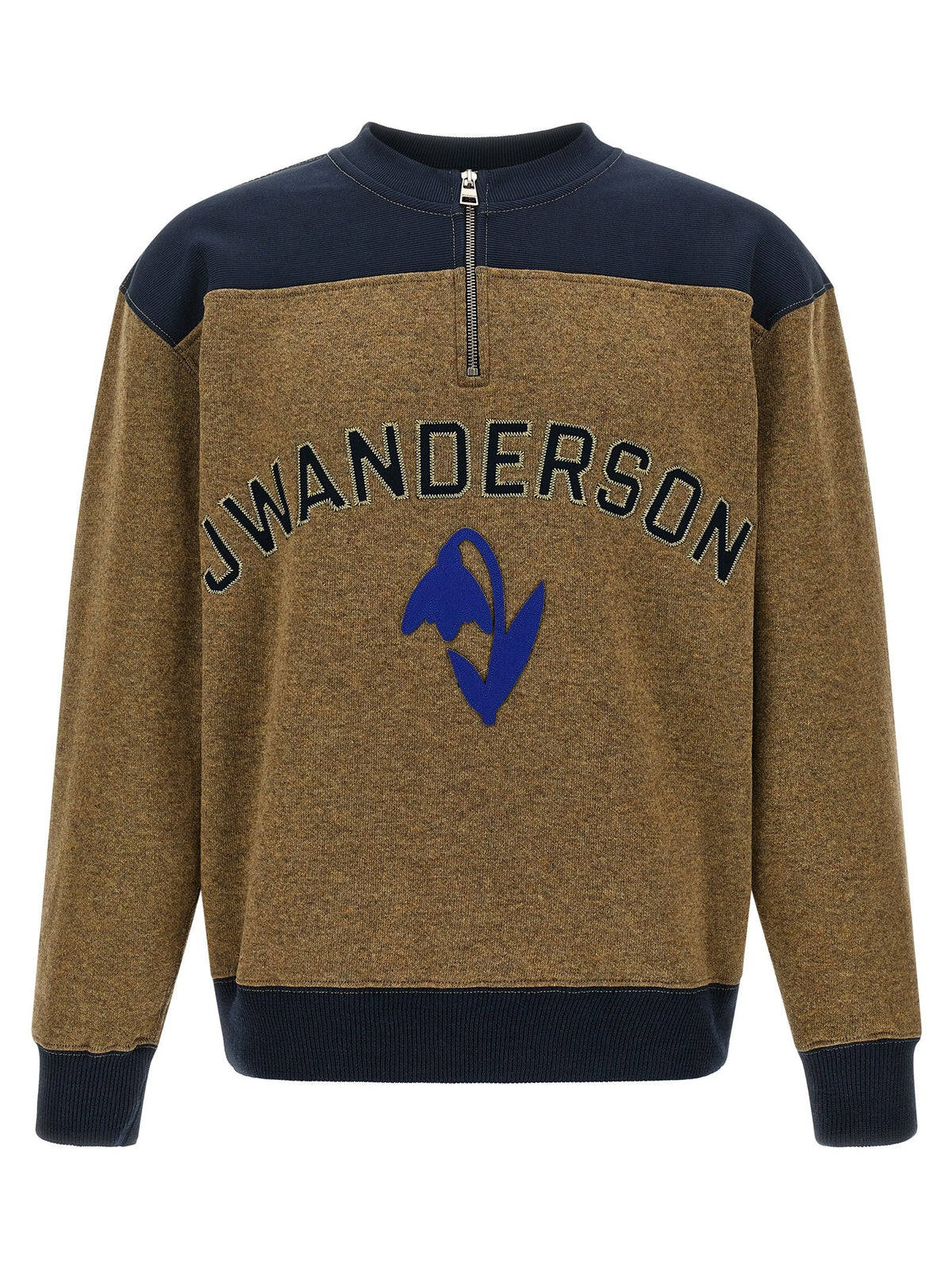 Half-zip sweatshirt
