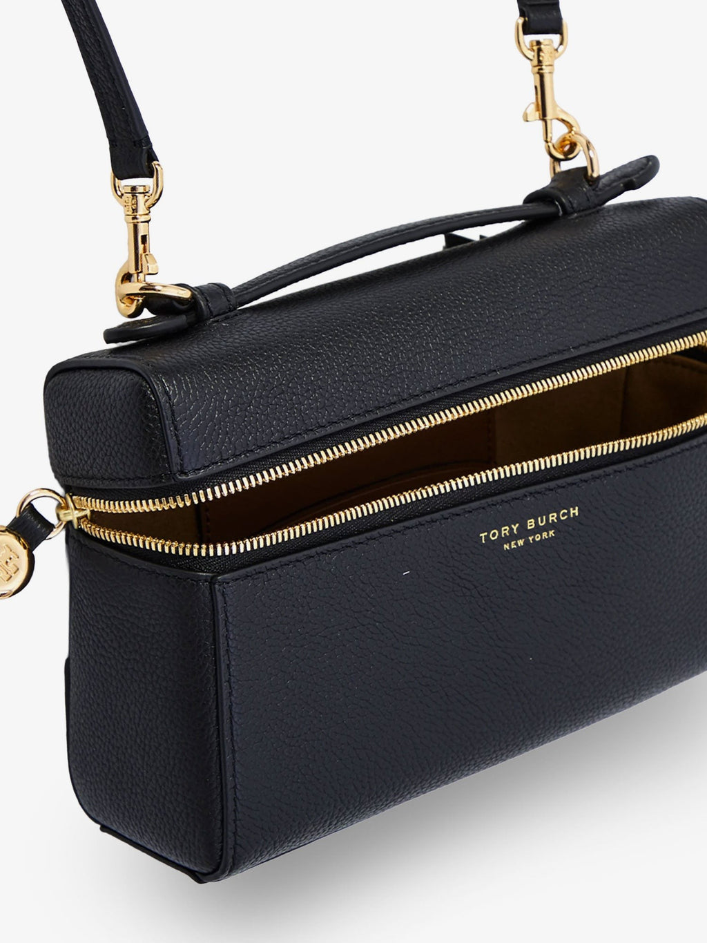 Hammered leather Romy slim shoulder bag 4