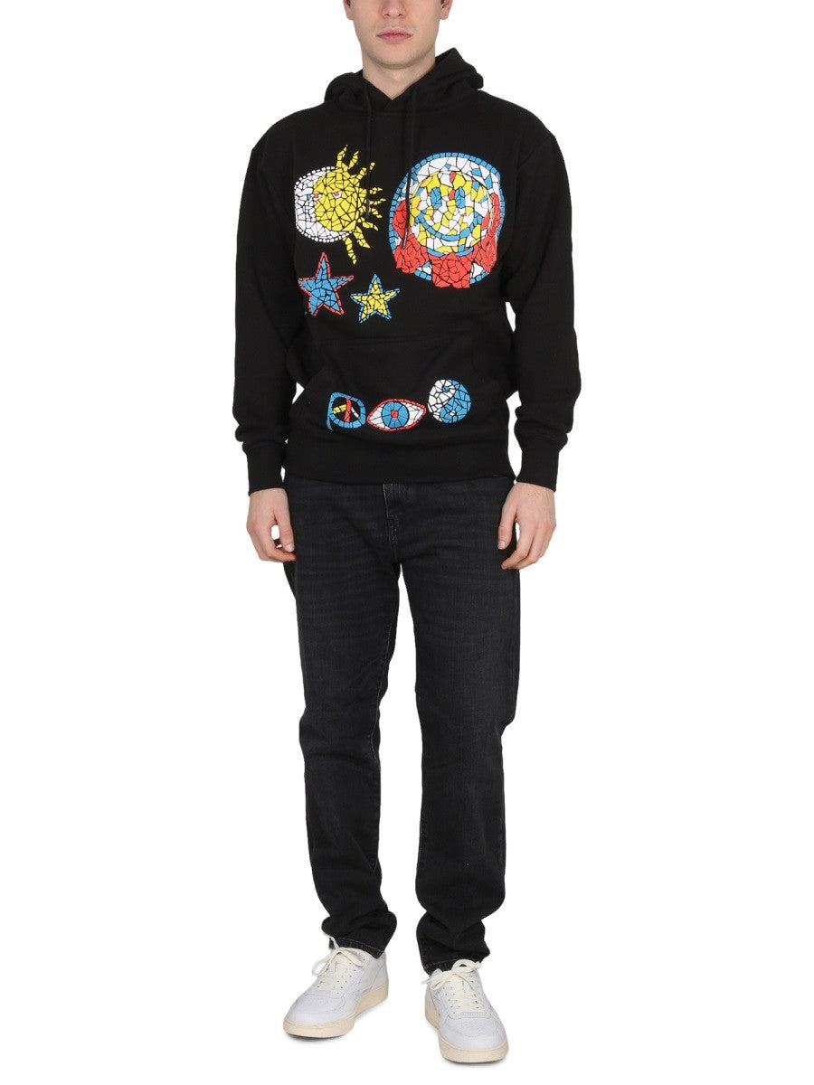 HAND DRAWN VARSITY SWEATSHIRT 3