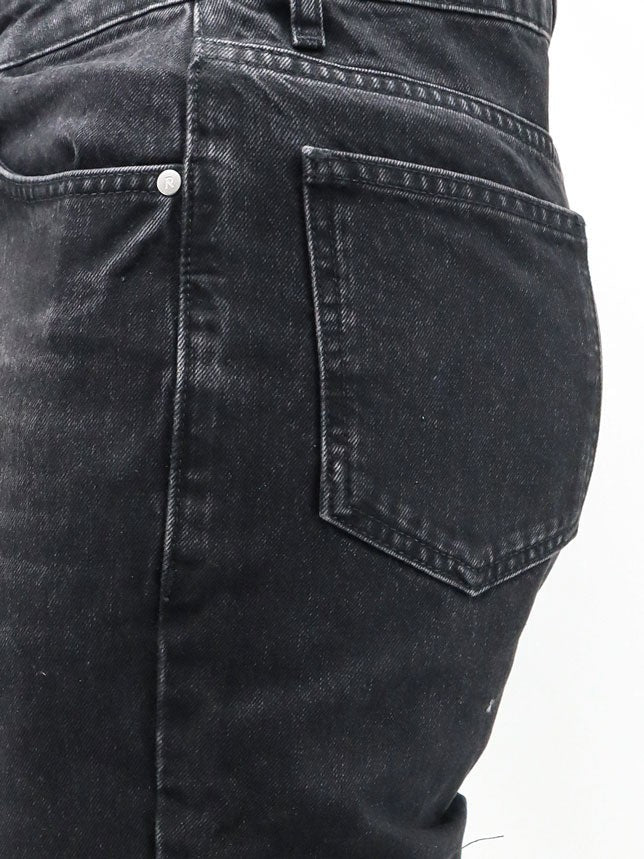 Heaton black denim jeans 3