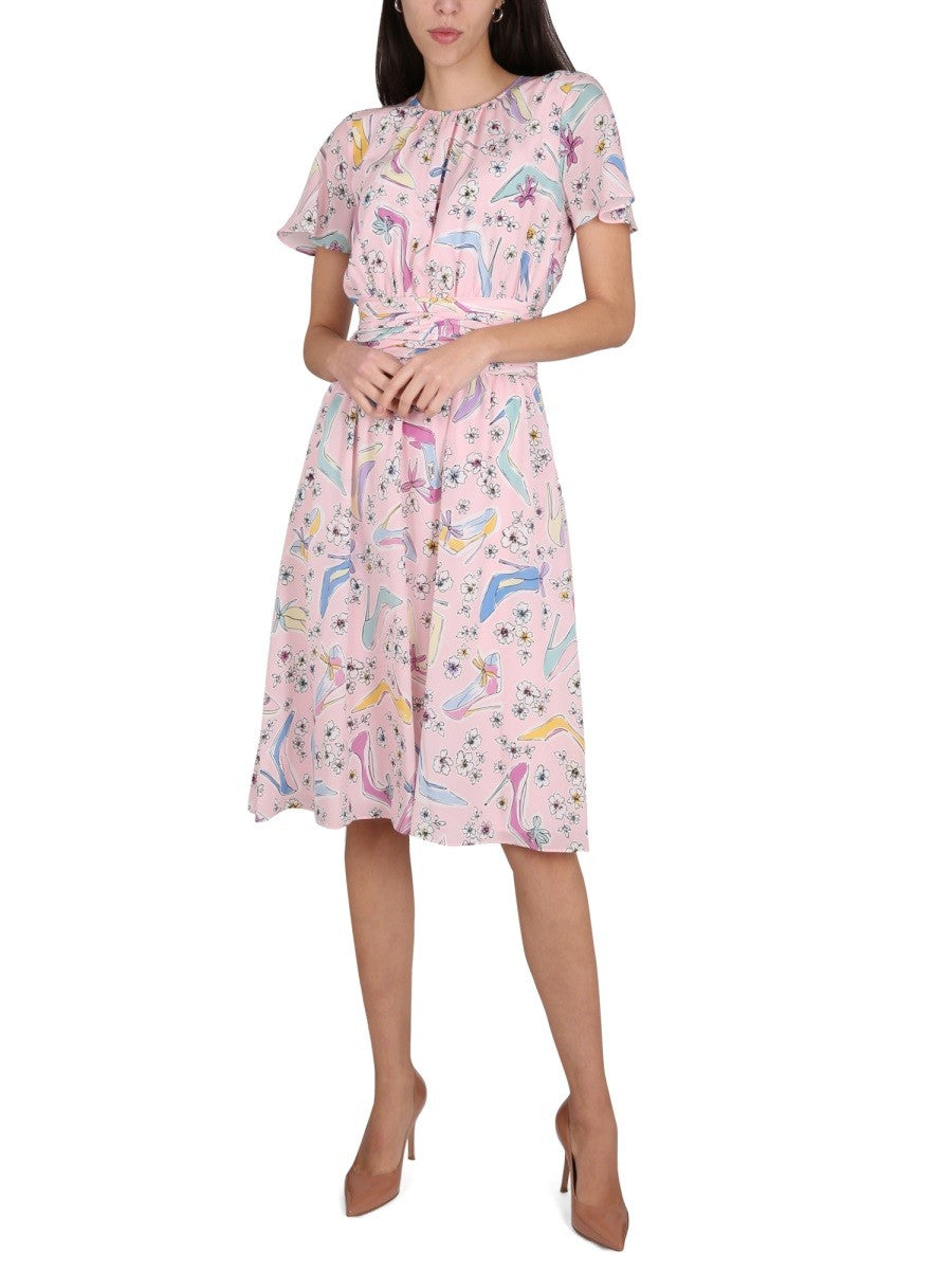 "HEELS AND FLOWERS" DRESS 2