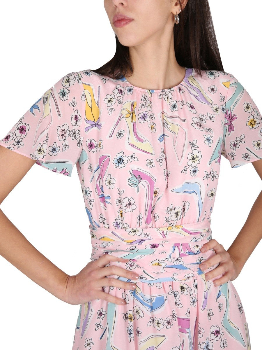 "HEELS AND FLOWERS" DRESS 4