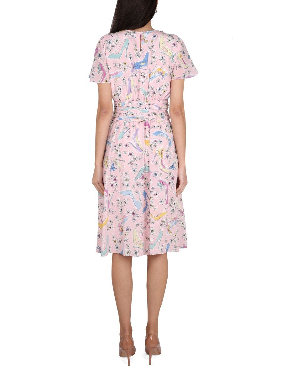 "HEELS AND FLOWERS" DRESS 3