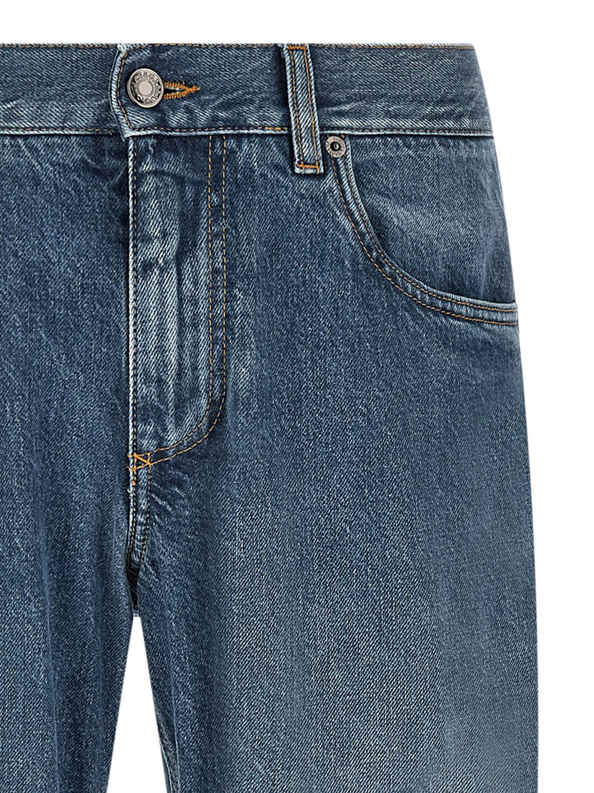 Heraldic embroidery jeans 3