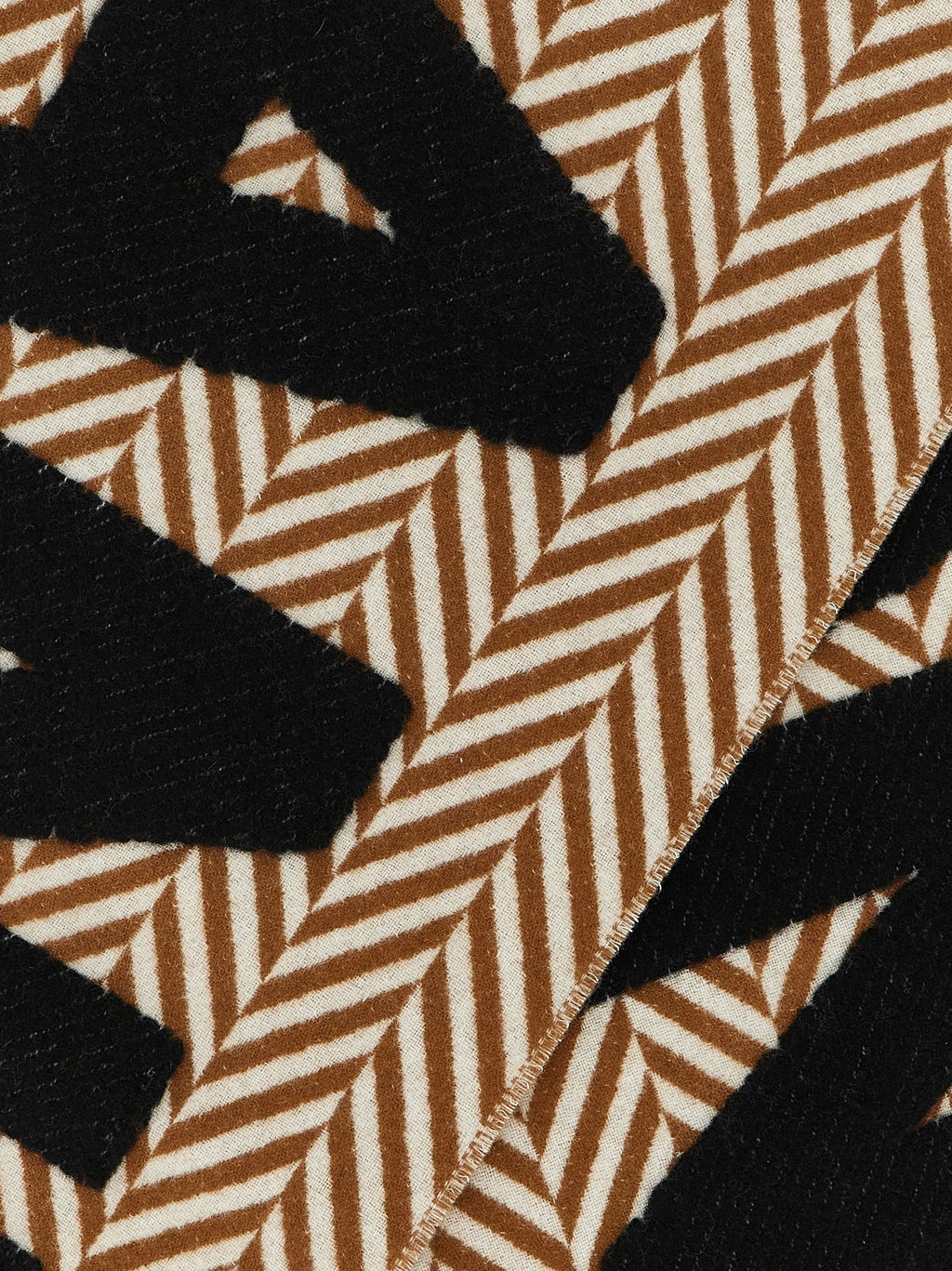 'Herringbone Logo' scarf 2