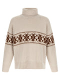 High neck sweater