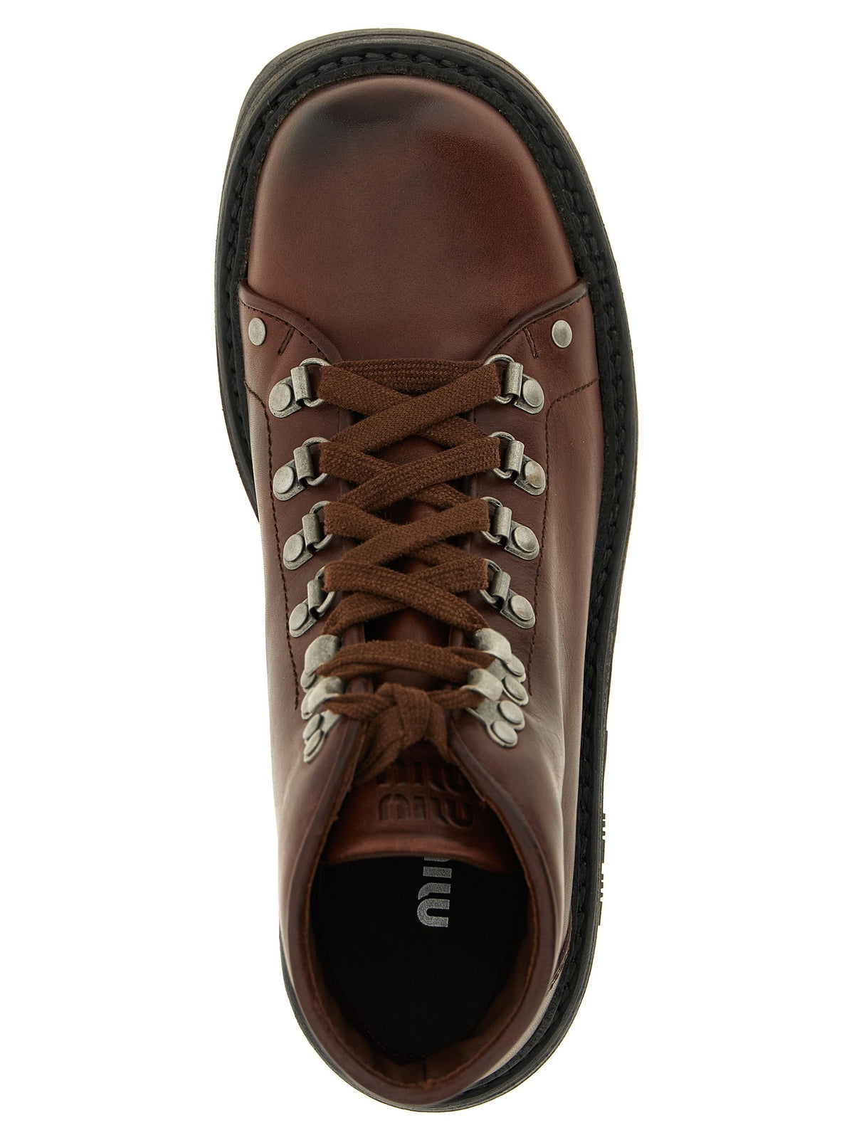 'Hiking' Leather Ankle Boots 4