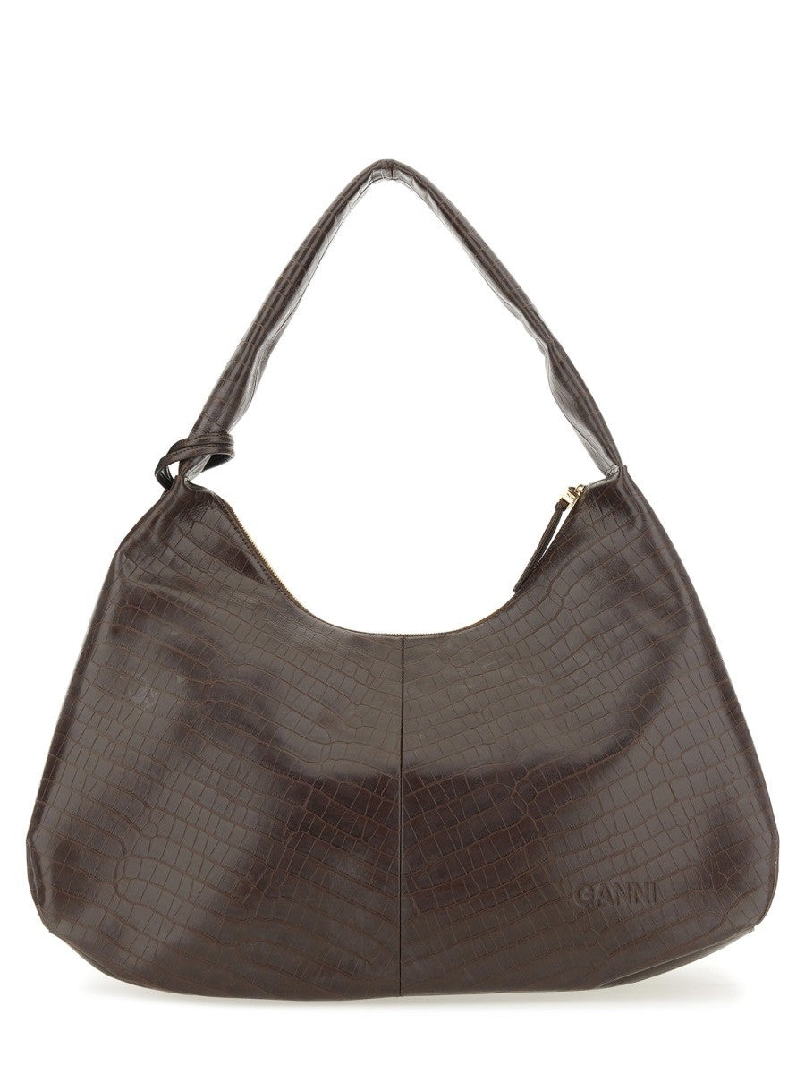 HOBO BAG "CROCO XXL" 2