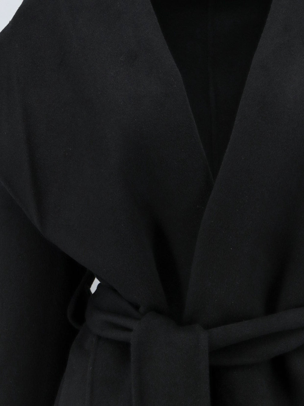Hooded belted wool coat 3