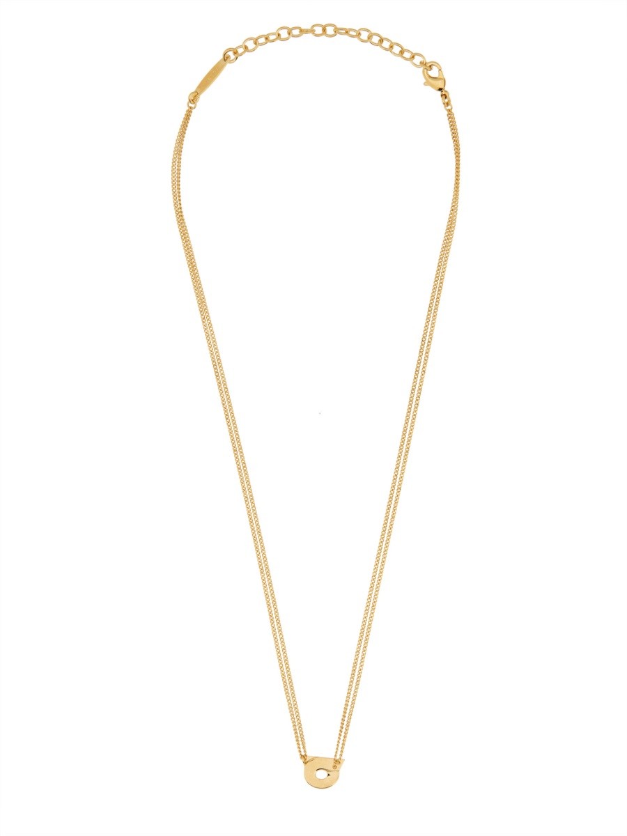 "HOOKS" PENDANT NECKLACE 2