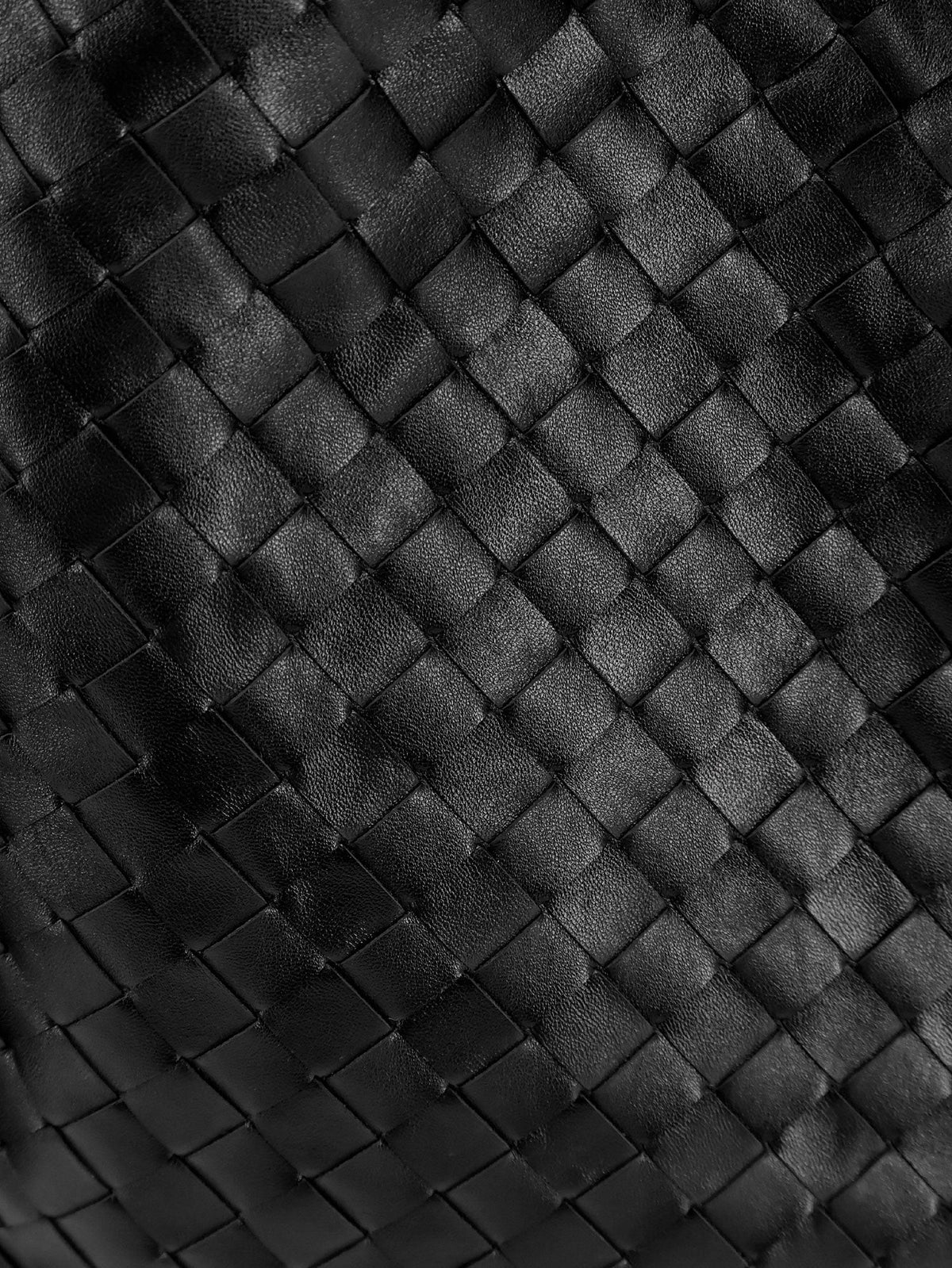 Hop Hobo Leather Shoulder Bag with Intreccio Pattern 5