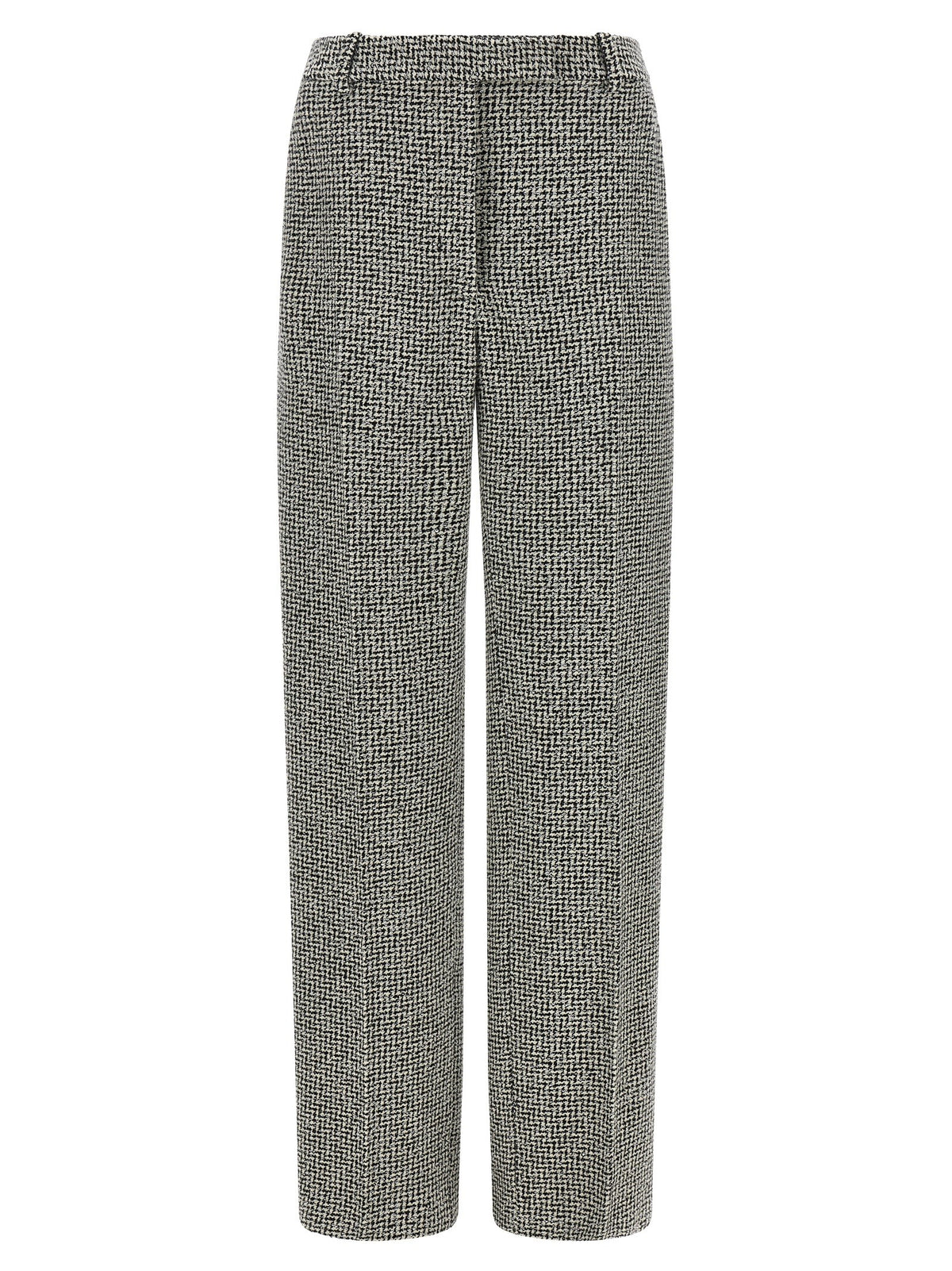 Houndstooth pattern pants