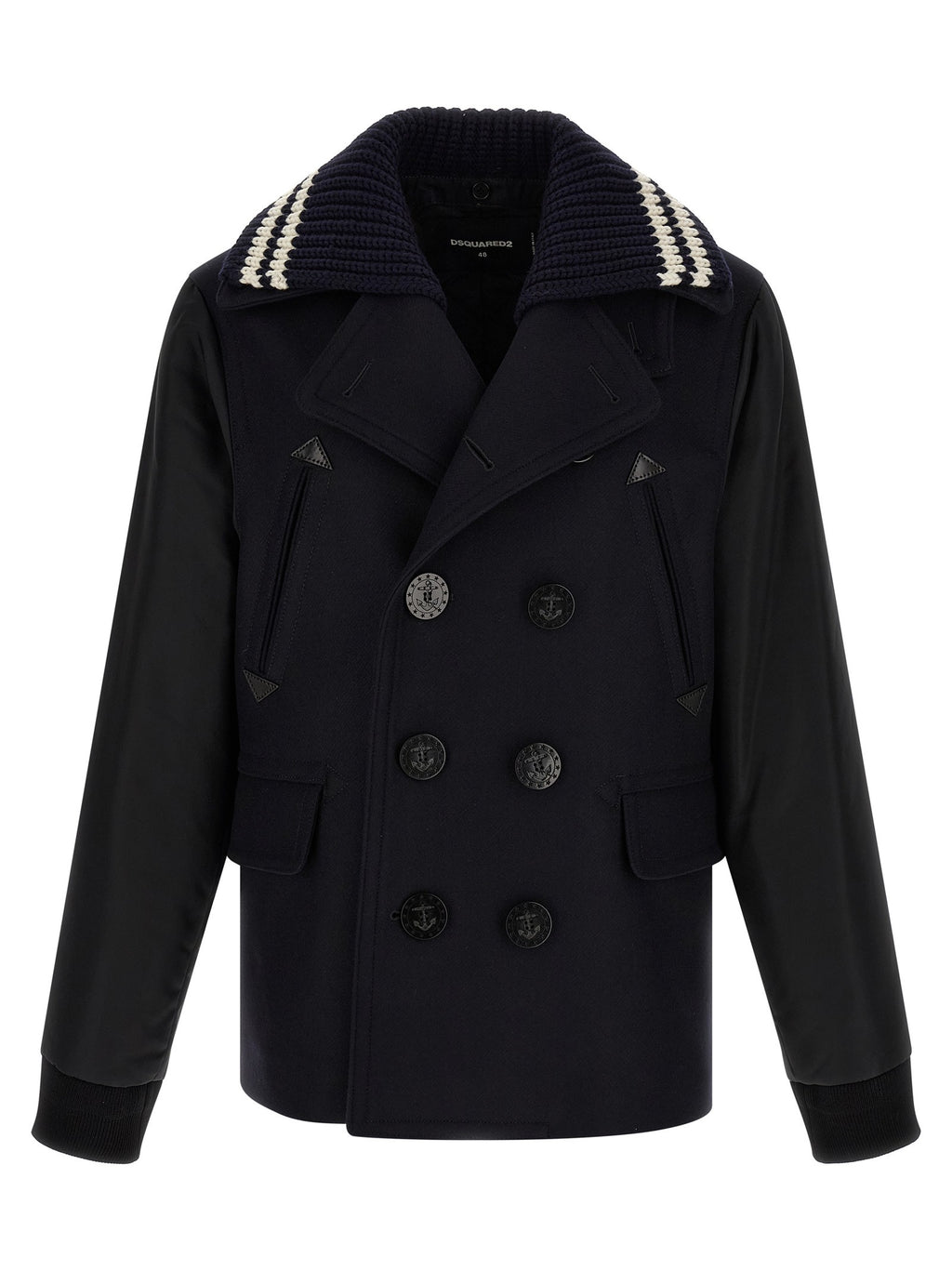 'Hybrid Peacoat' coat