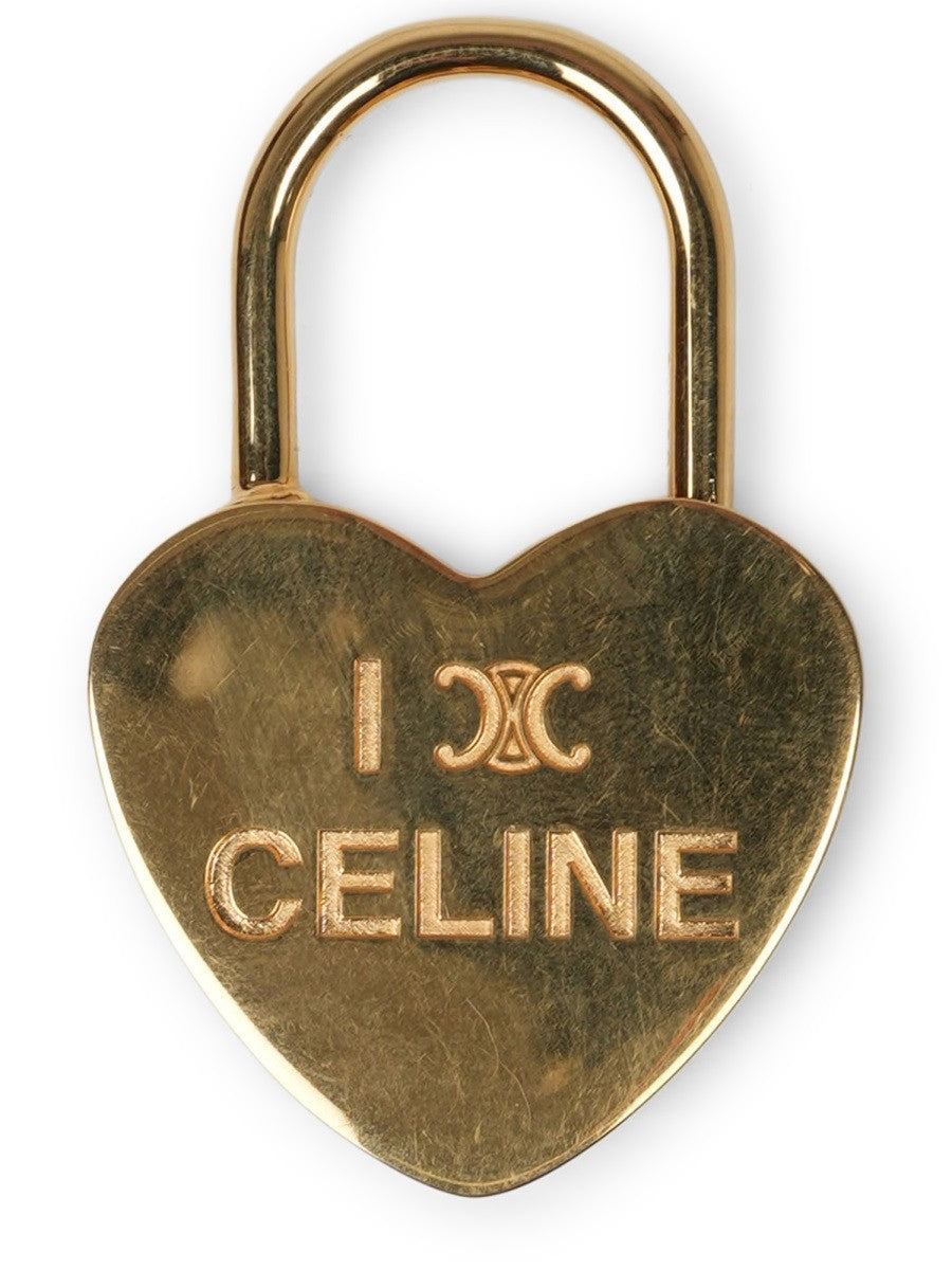 "I LOVE CELINE" PADLOCK CHARM 2